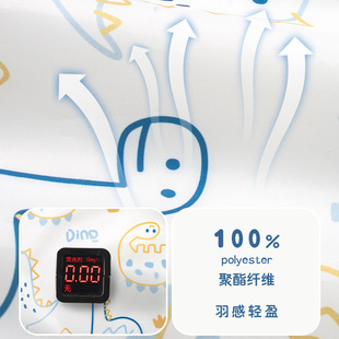 儿童超轻长袖罩衣围裙宝宝防水防脏超薄围兜婴儿饭兜辅食羽感面料