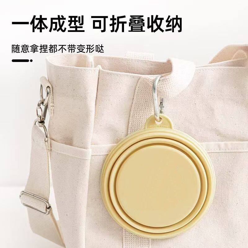 宠物狗狗折叠碗狗盆外出便携式狗碗食盆户外猫咪喝水碗饮水狗粮盆
