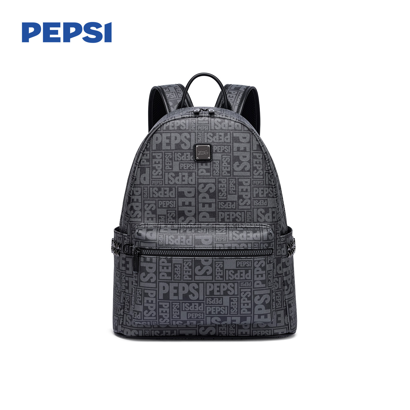 Pepsi/百事大容量休闲时尚双肩包男旅行出游通勤皮质背包女防泼水