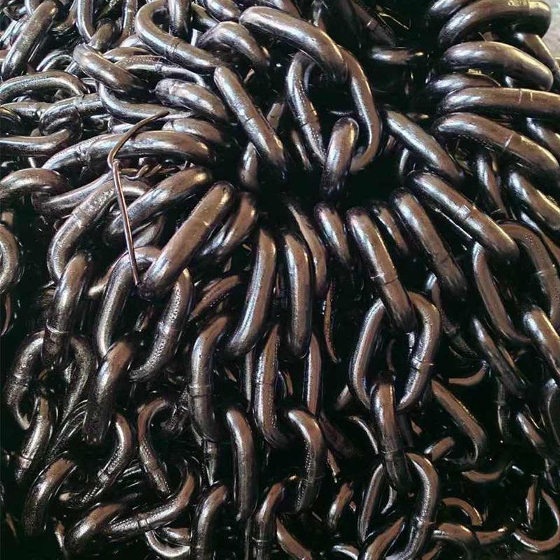 用链出售供应G0圆环起重链条2矿2×8条6锰钢圆8环链条