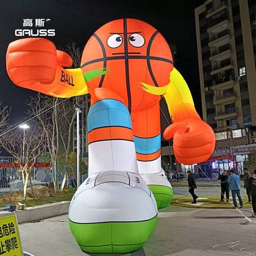 QNG制模卡纹通人定偶气平尼充气模型商场美陈开业节庆装饰厂家直