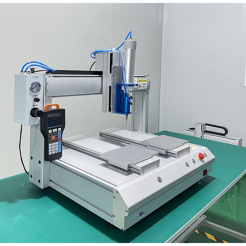 视觉自动打胶机 LPED灯CB板硅胶玻璃胶涂动胶 三轴全自机点胶机