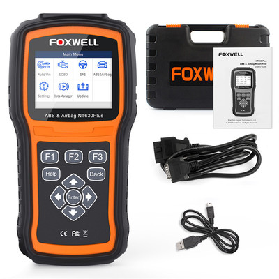 Foxwell NT630 PLUS OBD2 AutoMaster ABS Airbag SRS Reset Tool