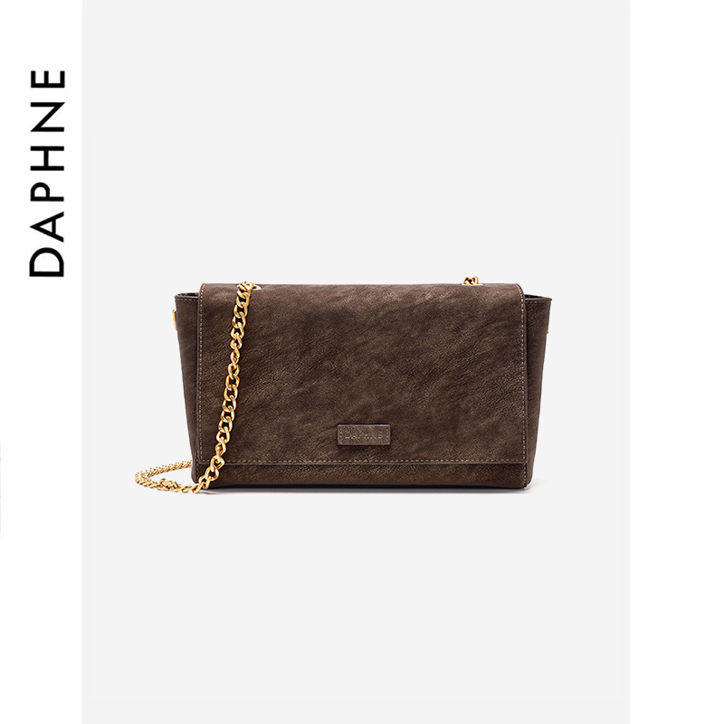 Daphne/达芙妮时尚简约复古风单肩包日常通勤百搭腋下包25080
