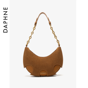 达芙妮Daphne可拆卸月牙包女单肩包斜挎包6123683124 10125
