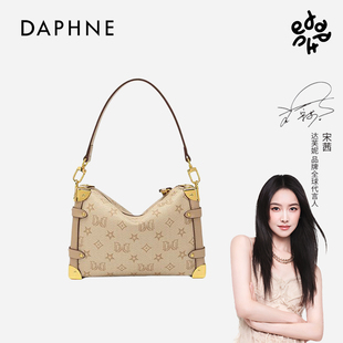 达芙妮Daphne小众2025新款 10213 老花复古单肩斜挎包6124183133