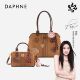 法式 达芙妮Daphne秋冬季 新款 单肩波士顿包包托特包小个子女生通勤