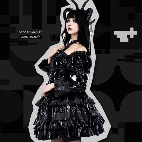 VVISAGE|渊蚀高订Lolita裙装重装女仆latex胶衣量身定制lo裙