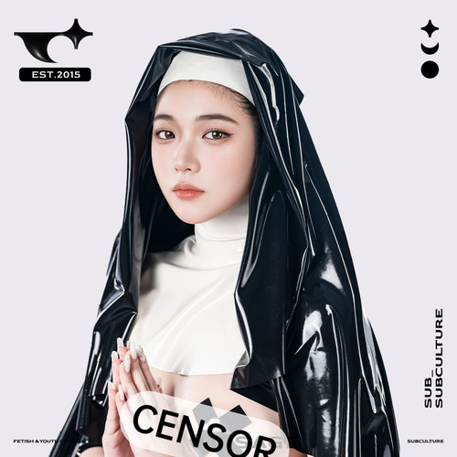 VVISAGE | 乳胶修女cos三件套全包必搭配latex胶衣量身定制