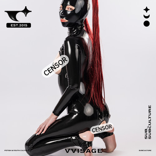 VVISAGE | 趣可拆卸扩展全包乳胶衣高端定制latex胶衣量身定制