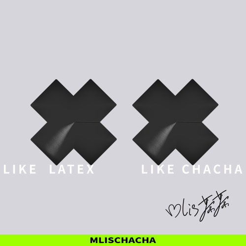 MLISCHACHA-mlis茶茶定制乳胶乳贴马来胶片latex时尚