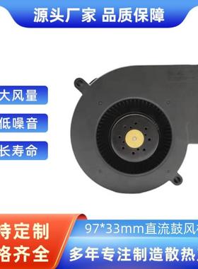 9733高转速家用吸尘器鼓风机 涡轮式直流散热鼓风机 9BMB12P2G01