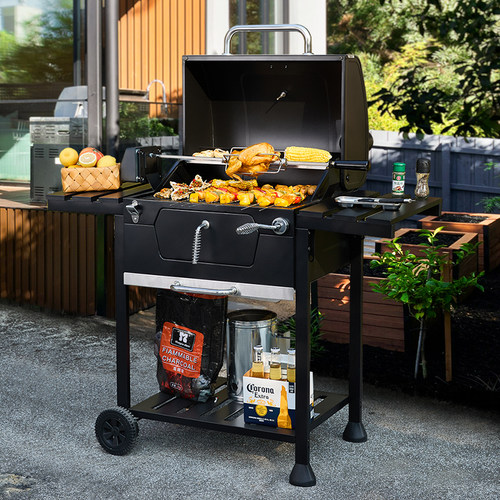 烧烤炉美式BBQ户外别墅碳烤炉