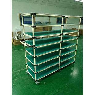 家益管线车棒间工作台移动周转工多层周转精具厂车实验室操作台打