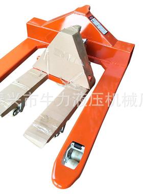 厂KNR家25吨手动吨搬运运叉车加长托盘地牛 手动吨液压托盘搬车