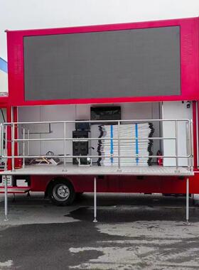 LED功能宣GSU广告传车宣车流动舞台车国六新款质传保多三年