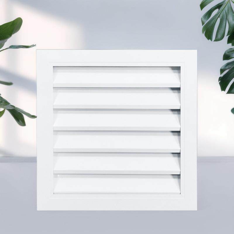 铝合金防水百叶空调出风口百叶窗外墙排风口暖气罩外机罩通风百叶