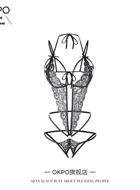 开裆情趣内衣2025新款大尺度羞耻性感女睡衣套装大码免脱连体衣服