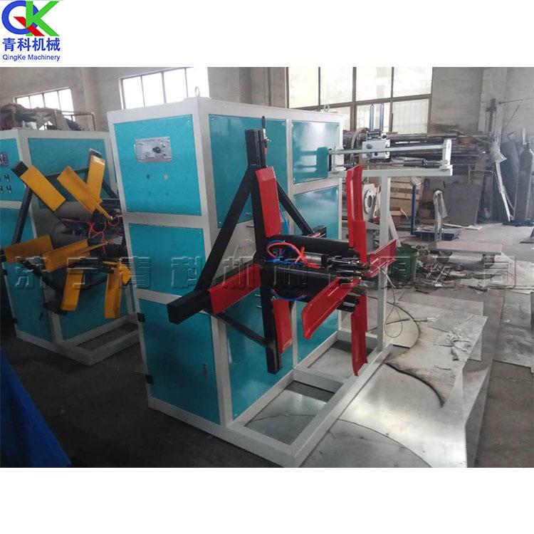 16-32型管材收卷机PE管自动排线盘管机300mm宽单盘双盘绕盘机