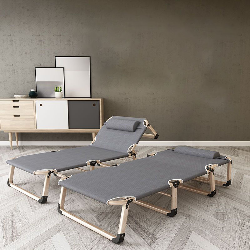 躺椅折叠午休折叠床单人简易午休成人午睡行军户外小床陪护躺椅