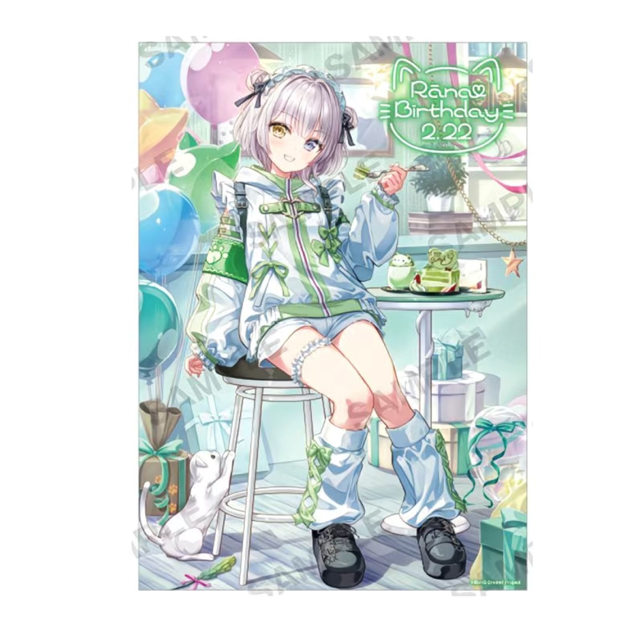 BanG Dream邦邦MYGO要乐奈生日套装立牌摆件徽章吧唧钥匙扣色纸