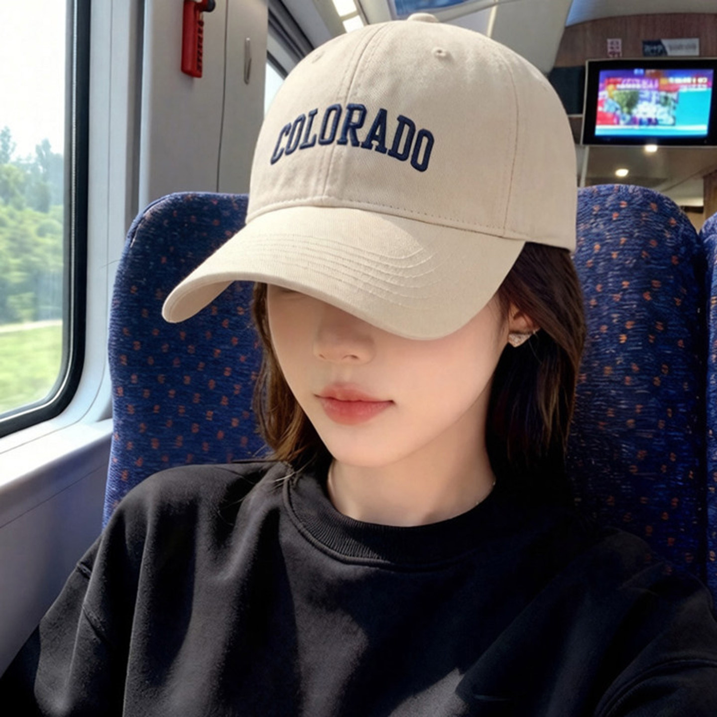 韩版字母鸭舌帽女2026新款百搭显脸小棒球帽宽帽檐大头围帽子男款