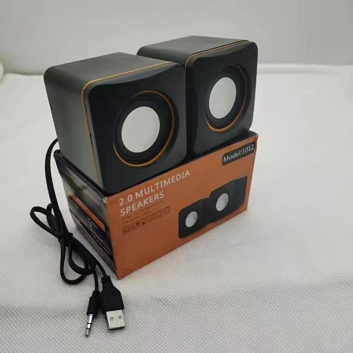 电脑小音响迷你笔记本台式机便携喇叭 多媒体USB桌面有线音箱