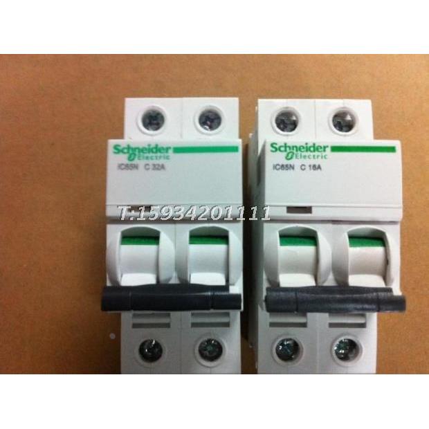 正品施耐德小型断路器IC65N-2P C10A 16A 20A 空气开关