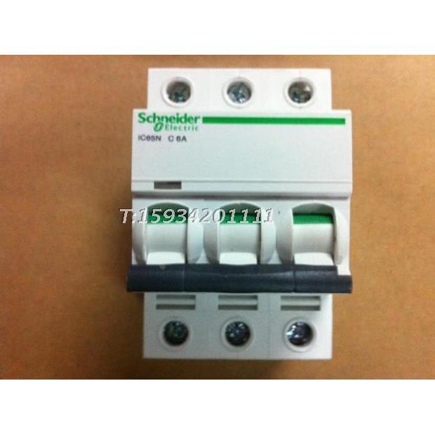 正品施耐德小型断路器 IC65N-3P C2A  空气开关