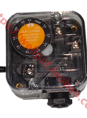 锅炉燃烧器配件大全 MADAS马达斯压力开关MW3-A4风压开关