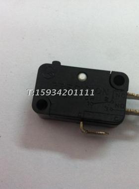 小型微动开关 行程开关KW7-0 黑色 HV-15-1C25  2脚常开型