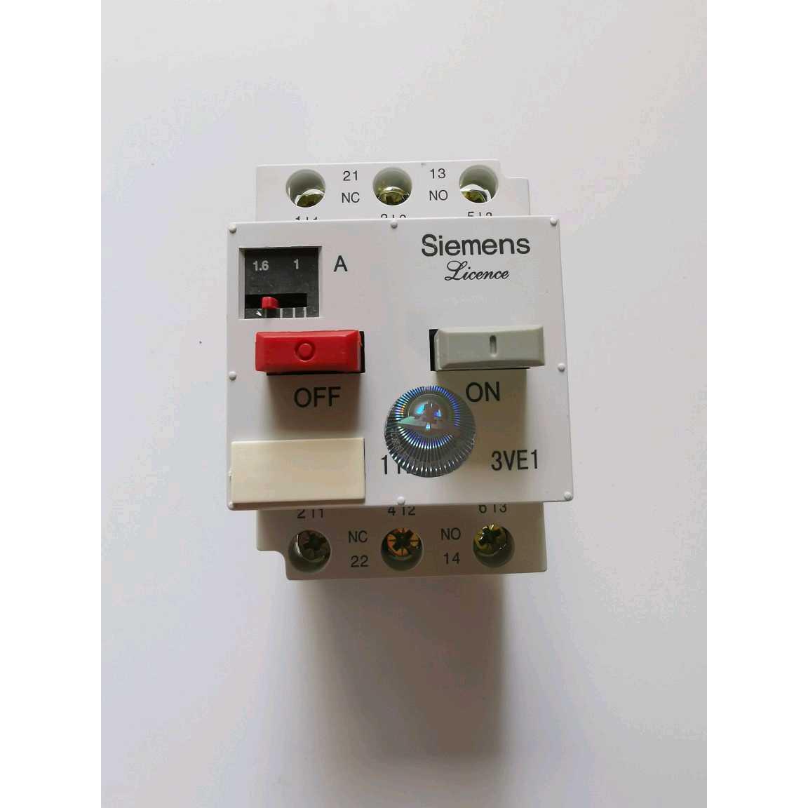 北京机床电器3VE1低压断路器3VE1015-2GU00 1-1.6A