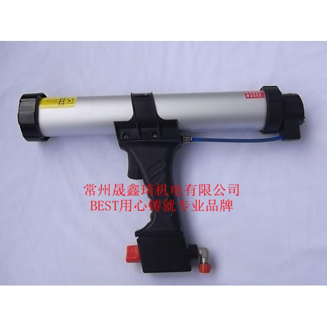 台湾贝斯特400ml气动胶枪/气动打胶枪/软胶枪/英国款原装胶枪