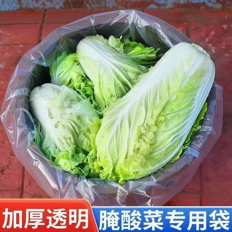 透明平口超大泡菜腌制袋