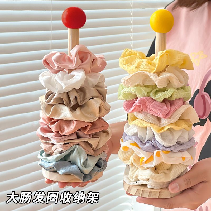 发圈收纳神器大肠发圈发饰置物架