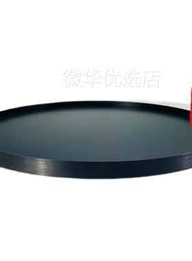 圆盘底盘沙盘底座圆桌转盘中间摆件托盘餐桌盆景装饰空盘景观花盆