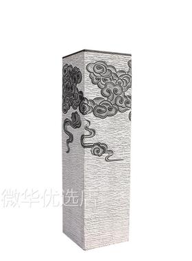 祥云展示柱新中式大号落地中国风装饰摆件底座客厅拴马桩大工艺品