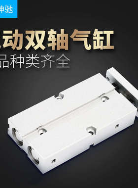 SNS神驰气动 双轴气缸TN/TDA20x10x20x25x30x50x60x75x100x150