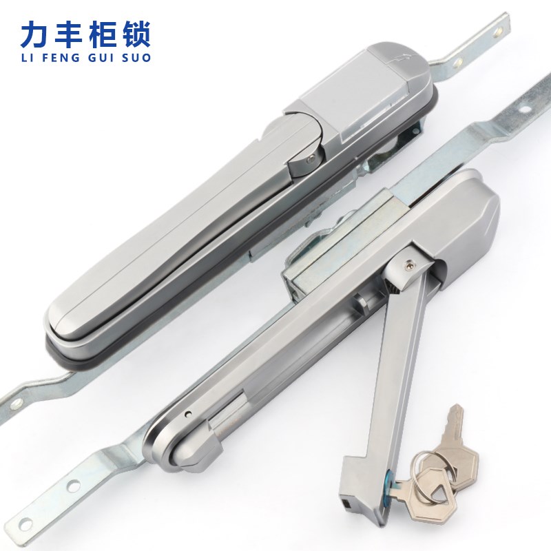 MS483-1A天地连杆门锁MS484上下锁杆门锁仿威图柜830开关机械柜锁