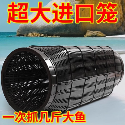大型超大鱼笼捕鱼网捕鱼笼龙虾网笼捕虾网黄鳝泥鳅超级大号抓鱼网