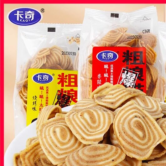 【淘优选】卡奇粗粮猫耳朵锅巴薄脆薯片网红办公室零食休闲小吃jy