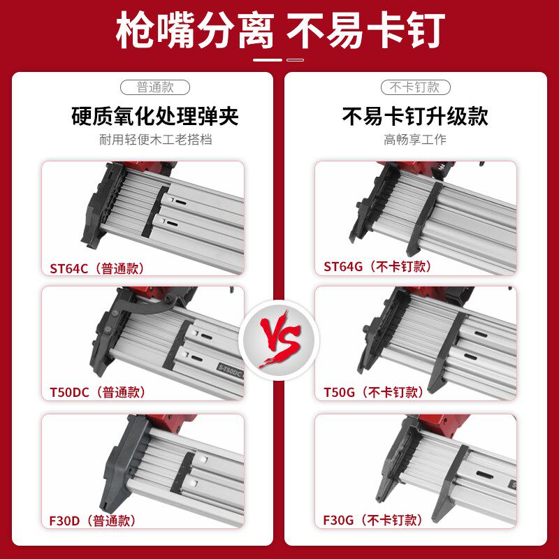 速发气动F0木T枪气泵钉50气钉打钉排钉汽钉订枪钉抢直工工具