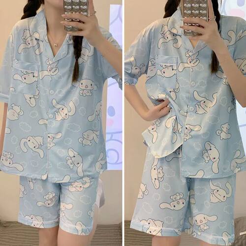 os Short eeved Shorts Lougewr Wo Two Piece Suit