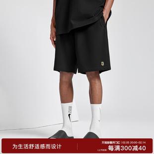休闲裤 重磅美式 裤 BODYDREAM短裤 国潮卫裤 大码 子情侣运动裤 男夏季