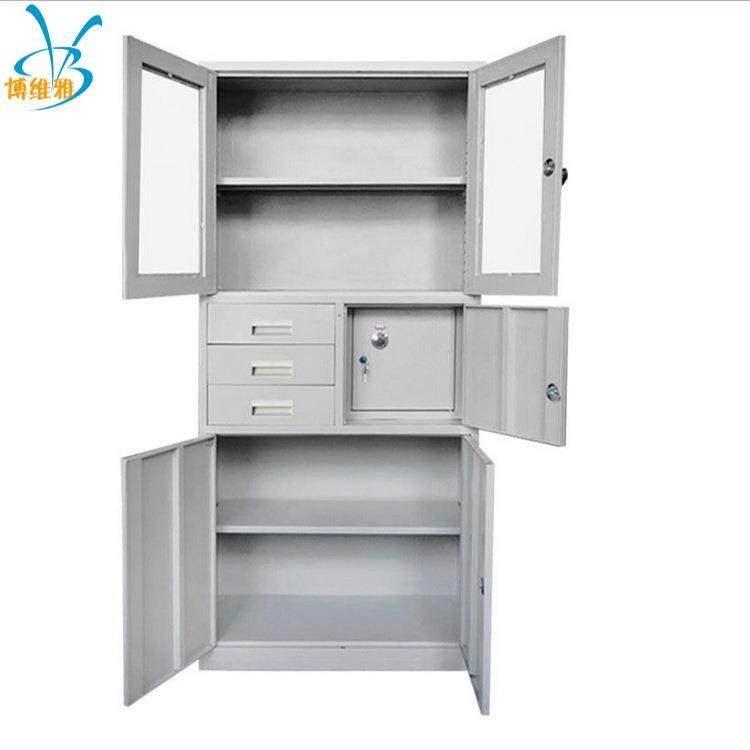 铁柜厂钢制铁皮柜抽屉式储物柜偏三屉办公资料柜带密码锁,商业/办公家具,办公储物柜,淘宝优惠券,粉丝福利购,淘宝优惠卷