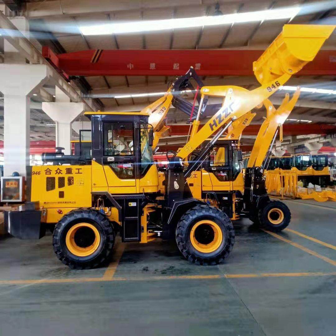 青岛合众装载机 926装载机 928无级变速四缸发动机