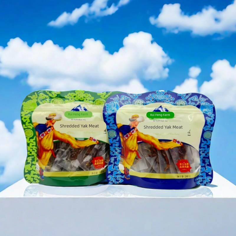西藏特产珠峰农场手撕牦牛肉干旅游牦牛肉香辣五香味拉萨包邮