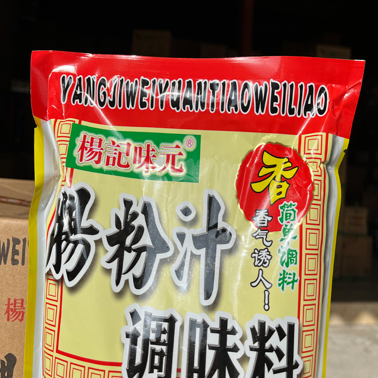 杨记味元肠粉汁调味料908g包装商用广东肠粉酱汁汤料包汤汁配料