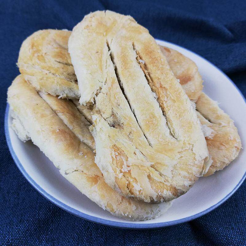 周庄同里盛西塘比目鱼饼苏州传统老字号土特产椒盐盒装芝斋