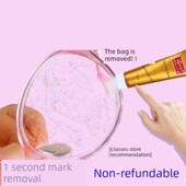 镜片画痕修覆液清洁近视眼镜和太阳镜戴树脂玻璃泛黄画痕强抛光